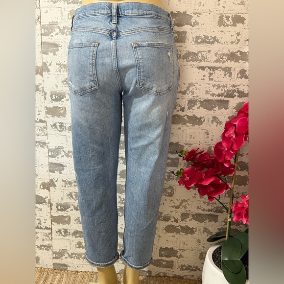 Zara Blue Relaxed Jeans with Natural Fading - Picture 8 of 9